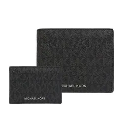 Ví Nam Michael Kors MK Cooper Billfold Logo Wallet 36U9LCRF6B Màu Đen