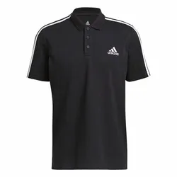 Áo Polo Nam Adidas Tripes Piqué Aeroready Essentials GK9097 Màu Đen Size M