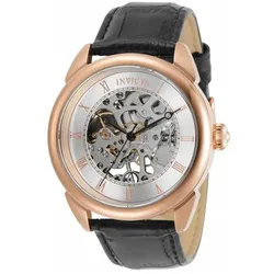 Đồng Hồ Nam Invicta Automatic 31155 Specialty Automatic Silver Dial Màu Đen/ Vàng Hồng