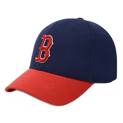 Mũ Lưỡi Trai Trẻ Em MLB Boston Red Sox Kids Cap 7ACP1904N-43NYS Màu Xanh Navy Phối Đỏ