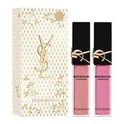 Set Phấn Má Hồng Dạng Kem Yves Saint Laurent YSL Make Me Blush Liquid Blush Duo (44 Nude Lavalliere + 66 Fuchsia Fling)