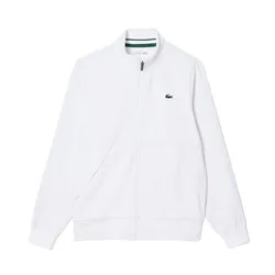 Áo Khoác Nam Lacoste Men's Zip-Up Tennis Sweatshirt SH3444 - Z92 Màu Trắng Size 4