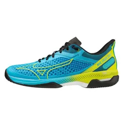 Giày Tennis/Pickleball Mizuno Wave Exceed Tour 5 Màu Xanh Phối Vàng Size 42.5 L
