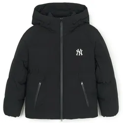Áo Khoác Phao MLB Basic Hood Short Padding New York Yankees 3ADJB1146-50BKS Màu Đen Size L