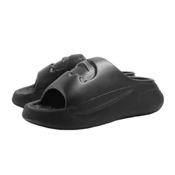 Dép Nam Lacoste Men's Croco Synthetic Slides 745CMA0004 02H Màu Đen Size 42