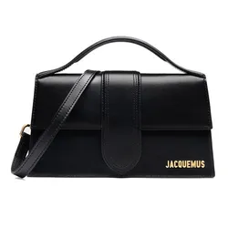 Túi Xách Nữ Jacquemus Le Grand Bambino Top-Handle Bag Size 23 Màu Đen