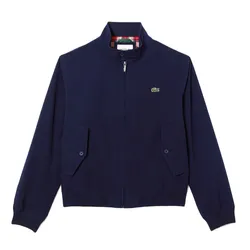 Áo Khoác Nam Lacoste Men's Water Repellent Light Twill Jacket BH0538-00-166 Màu Xanh Navy Size 48