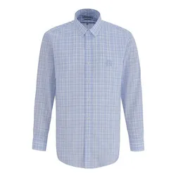 Áo Sơ Mi Dài Tay Nam Giovanni GLS0330-1LB Kẻ Caro Màu Xanh Nhạt Size M
