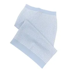 Chân Váy Len Michael Kors MK Logo Jacquard Pencil Skirt Màu Xanh Nhạt Size XS