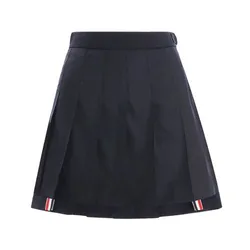 Chân Váy Nữ Thom Browne FGC402V 00626 415 Màu Xanh Navy Size 38