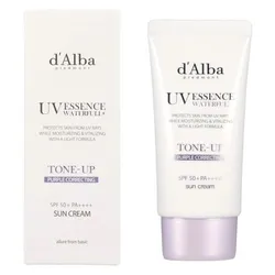Kem Chống Nắng Tone Tím D'Alba Waterfull Tone Up Purple Correcting Sun Cream SPF50+/ PA++++ 50ml