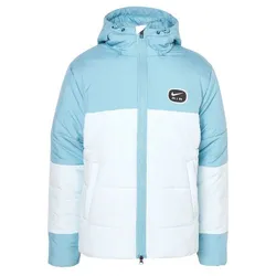 Áo Khoác Phao Nam Nike Air Hooded Jacket Clothing Lifestyle HM0198-464 Màu Xanh Trắng Size S