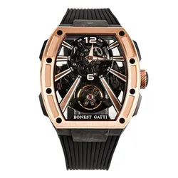 Đồng Hồ Nam Bonest Gatti Ghost Speed Watch BG9950-A3 Màu Vàng Hồng 