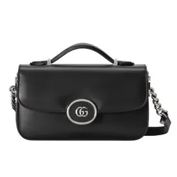Túi Đeo Chéo Nữ Gucci Petite GG Mini Shoulder Bag Màu Đen 