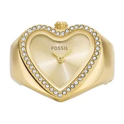 Đồng Hồ Dạng Nhẫn Nữ Fossil Watch Ring ES5407 Màu Vàng Gold