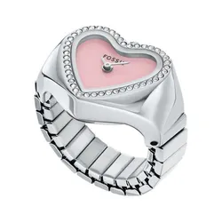 Đồng Hồ Dạng Nhẫn Nữ Fossil Watch Ring ES5408 Màu Hồng Bạc