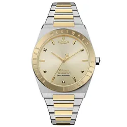 Đồng Hồ Nữ Vivienne Westwood Charterhouse Gold Tone Quartz Ladies Watch VV244CPSG Màu Bạc Vàng
