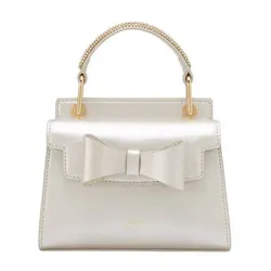 Túi Đeo Chéo Nữ Lyn Re-Edit Crissy Top Mini Handbag - Light Beige LL25CBS140 Màu Be Nhạt