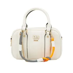 Túi Đeo Chéo Nữ Lyn Viktoria Mini Handbag Off White LL25CBF207 Màu Trắng