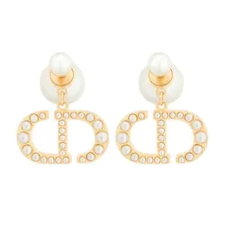 Khuyên Tai Nữ Dior Tribales Earrings Màu Vàng Gold