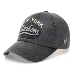 Mũ MLB Varsity Vintage Culsive Stitch Unstructured Ball Cap New York Yankees 3ACPV165N-50CGS Màu Xám Đậm