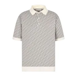 Áo Polo Nam Dior 293M832AT396_C085 2COLORS Phối Màu Size XS