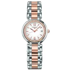 Đồng Hồ Nữ Longines PrimaLuna L81105196 L8.110.5.19.6 Màu Bạc Phối Vàng Hồng
