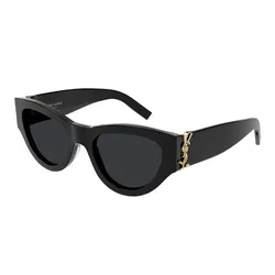 Kính Mát Nữ Yves Saint Laurent YSL Sunglasses M94 001 Màu Đen