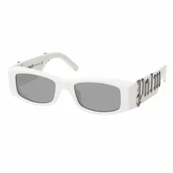 Kính Mát Palm Angels ANGEL PERI007 0172 Sunglasses Màu Xám Trắng