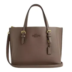 Túi Tote Nữ Coach Mollie 25 Tote Bag CV966 Màu Nâu