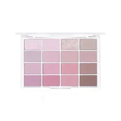 Bảng Phấn Mắt Wakemake Soft Blurring Eye Palette 16 Ô Màu Tone 04 Lavender Blurring 13g