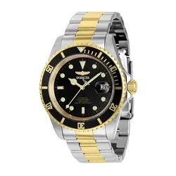 Đồng Hồ Nam Invicta Pro Diver Automatic Black Dial Men Watch 8927OBXL Màu Bạc Vàng