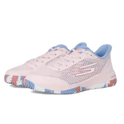 Giày Tennis/Pickleball Nữ Skechers Viper Court Pro Light Pink/Blue Màu Hồng/Xanh Size 37.5 (Form To = Chân 24.5cm)