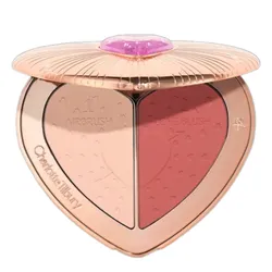 Phấn Má Hồng Charlotte Tilbury Pillow Talk Beauty Soulmates Face Palette Flawless Peach Màu Cam Đào