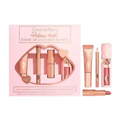 Set Son Môi Charlotte Tilbury Pillow Talk Iconic Lip And Cheek Secrets 4 Món
