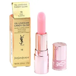Son Dưỡng Yves Saint Laurent YSL Candy Glow Tinted Butter Balm Mini 1B Pink Sunrise Màu Hồng