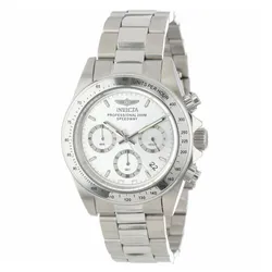 Đồng Hồ Nam Invicta Speedway Chronograph Silver Dial Men's Watch 14381 Màu Bạc