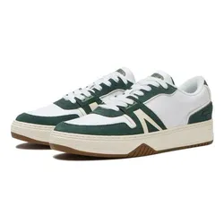 Giày Thể Thao Nam Lacoste L001 123 1 SMA L001 45SMA0070 Y37 WHT/GUM Shoes Màu Trắng - Xanh Size 41