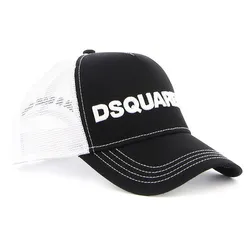 Mũ Dsquared2 Embroidered Baseball Cap Màu Đen - Trắng