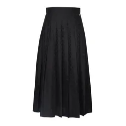 Chân Váy Nữ Chester Charles With Logo In Black CW602IL0457B0 Màu Đen Size S