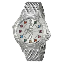 Đồng Hồ Nữ Fendi Crazy Carats Watch F105036000T02 Màu Bạc