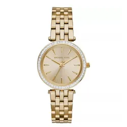 Đồng Hồ Nữ Michael Kors MK3365 Darci Gold Tone Crystal Watch Màu Vàng