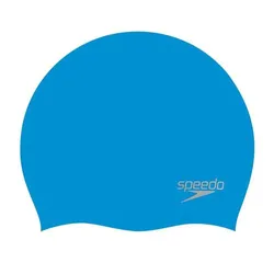 Mũ Bơi Người Lớn Speedo Moulded Silicone 8-70984D437 Màu Xanh Blue