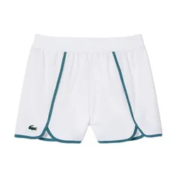 Quần Short Nữ Lacoste Women's Stretch Sport Shorts GF7373 54G IV2 Màu Trắng Size 34