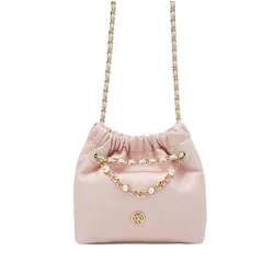 Túi Đeo Chéo Nữ Lyn Fontia Ime Mini Crossody Bag Pink LL25CBF964 Màu Hồng