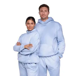 Áo Hoodie Unisex Hoka Essential Print 1158070-BDT Màu Xanh Blue Size L