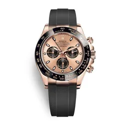 Đồng Hồ Rolex Cosmograph Daytona Everose Gold 116515LN-0018 Màu Đen/Vàng Hồng