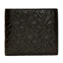 Ví Nam Burberry Monogram Embossed Bifold Wallet 8017645 Màu Đen