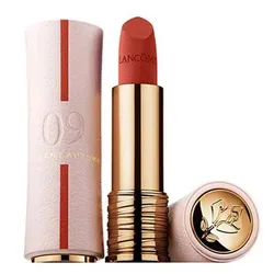 Son Lancôme L'Absolu Rouge Limited Drama Matte 09 Opulent Autumn Màu Cam Đất (Kèm Box Và Thiệp