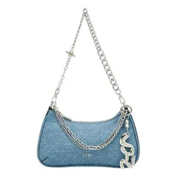 Túi Đeo Vai Nữ Lyn La Benia Shoulder Bag Blue Variation 2 L25FBWA027 Màu Xanh